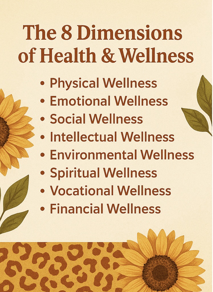 H&W|🌻 The 8 Dimensions of Health & Wellness – Lady Flava News