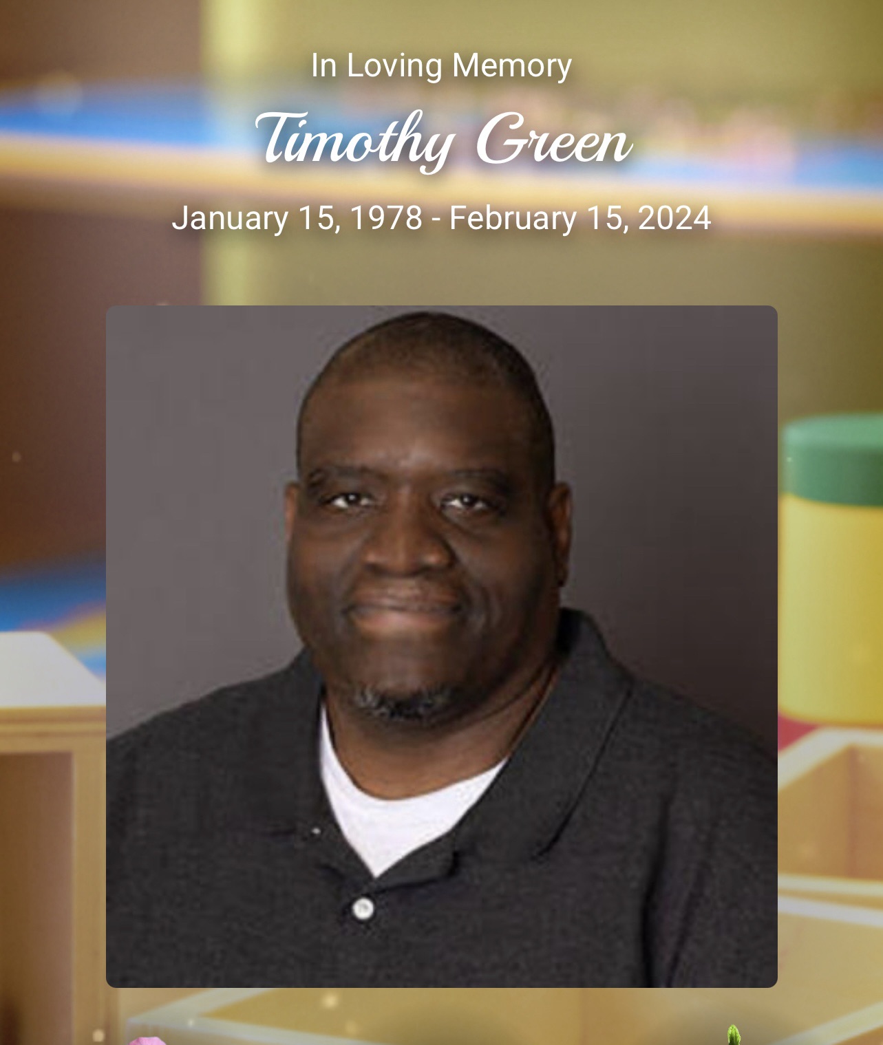 In Loving Memory of Poet Timothy Green – Lady Flava News