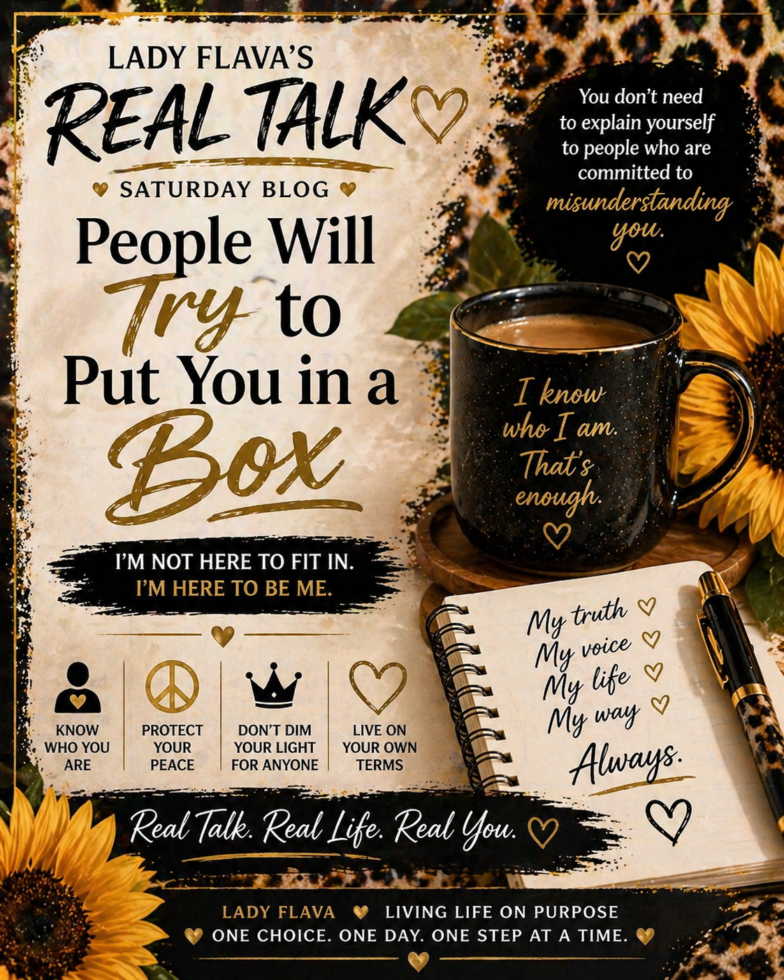 RealTalk|People Will Try to Put You in a Box – Lady Flava News