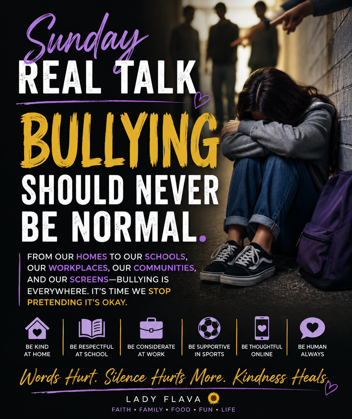 RealTalk|Bullying in A Loud World is An Epidemic – Lady Flava News